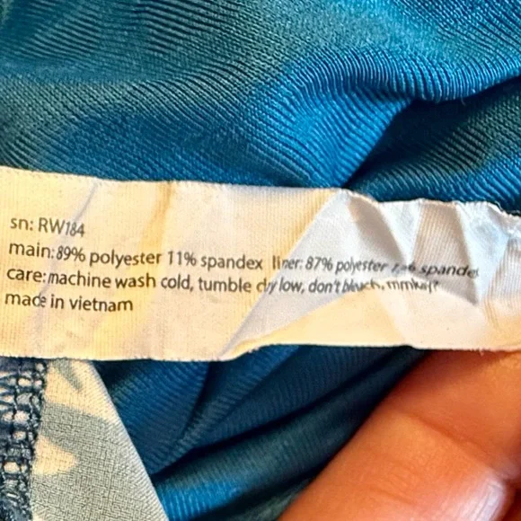 Rabbit Surf N Turf 2.5” Blue Sapphire Women's Athletic Shorts - Picture 7 of 10